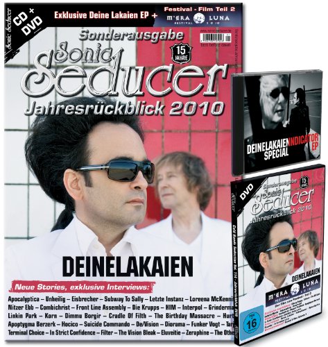 Sonic Seducer Jahresrückblick 2010 DVD mit M'Era Luna Film Teil 2 + exkl. Deine Lakaien EP + Magazin; Bands: Placebo, In Extremo, Editors u.v.m. [Exklusiv bei Amazon] von Sonic Seducer