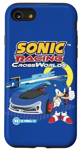 Sonic Racing CrossWorlds - Ready to Roll Sonic Hülle für iPhone SE (2020) / 7 / 8 von Sonic the Hedgehog