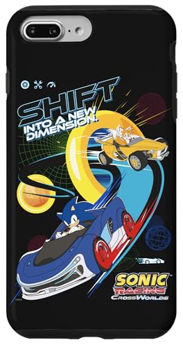 Sonic Racing CrossWorlds "Shift into a New Dimension" Hülle für iPhone 7 Plus/8 Plus von Sonic the Hedgehog