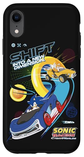 Sonic Racing CrossWorlds "Shift into a New Dimension" Hülle für iPhone XR von Sonic the Hedgehog