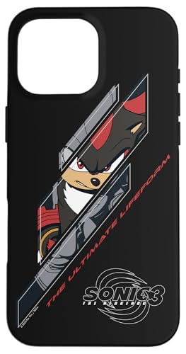 Sonic the Hedgehog 3 - Shadow "The Ultimate Lifeform" Hülle für iPhone 16 Pro Max von Sonic the Hedgehog