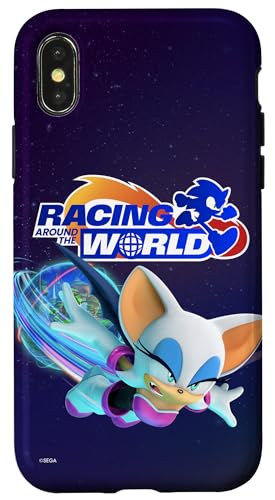 Sonic the Hedgehog - Racing Around the World Rouge Hülle für iPhone X/XS Sonic the Hedgehog - Racing Around the World Rouge Hülle für iPhone X/XS von Sonic the Hedgehog
