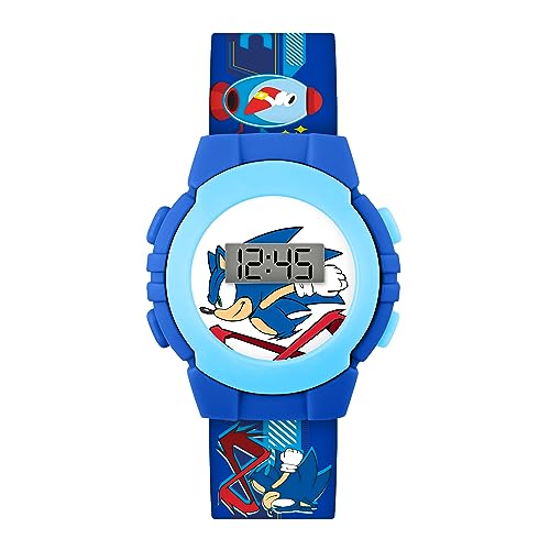 Sonic Jungen Digital Quarz Uhr mit Kunststoff Armband SNC4316 von Sonic