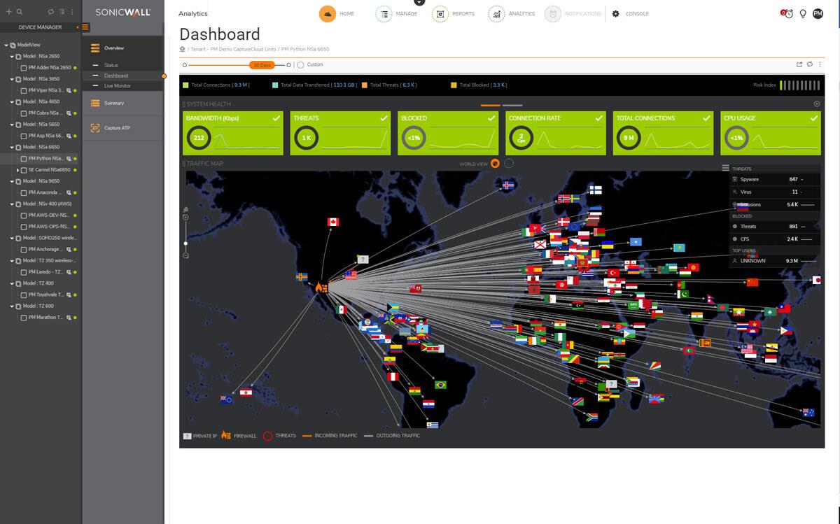 SonicWall Analytics - Abonnement-Lizenz (3 Jahre) (02-SSC-3927) von Sonicwall