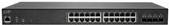 SonicWall Switch SWS14-24FPOE - Switch - managed - 24 x 10/100/1000 (PoE+) + 4 x 10 Gigabit SFP+ - an Rack montierbar - PoE+ (410 W) - mit 1 Jahr 24x7 Support von Sonicwall