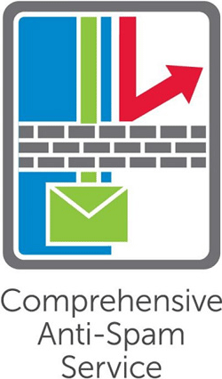 Sonicwall Comprehensive Anti-Spam Service - Abonnement-Lizenz (2 Jahre) - 1 Gerät - für NSA 6600, 6600 High Availability, 6600 TotalSecure (01-SSC-4229) von Sonicwall