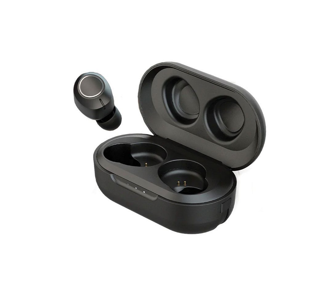 SonidoLab Sensory Pro ANC In-Ear-Kopfhörer (36h Wiedergabe, Dual Connect, Aktive Geräuschunterdrückung, Umgebungsgeräuschmodus, Kleinere Passform, Touch-Control, Sensory Pro ANC Wireless Earbuds kabellose Bluetooth In-Ear Kopfhörer) von SonidoLab