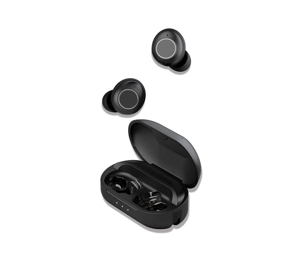 SonidoLab Sensory Pro In-Ear-Kopfhörer (36h Wiedergabe, Dual Connect, Umgebungsgeräuschmodus, Kleinere Passform, Touch-Control, Sensory Pro In-Ear Bluetooth Kopfhörer, kabellos, 36h Wiedergabe, EQ) von SonidoLab