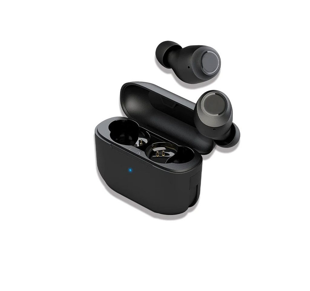 SonidoLab Vibe Slim In-Ear-Kopfhörer (32 Stunden Bluetooth 5-Wiedergabezeit, 15% kleinere Passform, individueller EQ3-Sound, Touch-Bedienung, Vibe Slim Wireless Earbuds kabellose In-Ear Kopfhörer) von SonidoLab