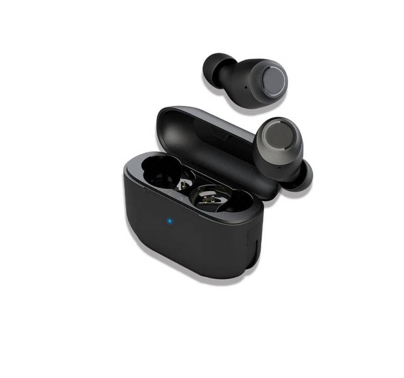 SonidoLab Vibe In-Ear-Kopfhörer (32 Stunden Bluetooth 5-Wiedergabezeit, 15% kleinere Passform, individueller EQ3-Sound, Touch-Bedienung, Vibe Slim Wireless Earbuds kabellose Bluetooth In-Ear Kopfhörer, 32h) von SonidoLab