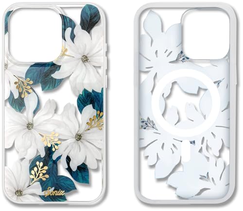 Sonix Hülle für iPhone 15 Pro | kompatibel mit MagSafe iPhone Hülle Floral | 3 m Fallgetestet | Delilah Flower von Sonix