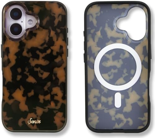 Sonix Schutzhülle für iPhone 16, kompatibel mit MagSafe, 3 m Falltest, Schildpattmuster, Braun Sonix Schutzhülle für iPhone 16, kompatibel mit MagSafe, 3 m Falltest, Schildpattmuster, Braun von Sonix