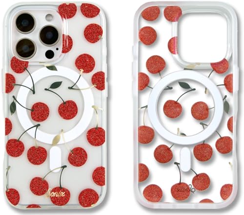 Sonix Schutzhülle für iPhone 16 Pro, MagSafe, 3 m Falltest, Cherry On Top Sonix Schutzhülle für iPhone 16 Pro, MagSafe, 3 m Falltest, Cherry On Top von Sonix