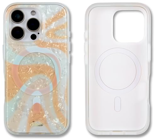 Sonix Schutzhülle für iPhone 16 Pro, kompatibel mit MagSafe, 3 m Falltest, Peach Fuzz Tort Sonix Schutzhülle für iPhone 16 Pro, kompatibel mit MagSafe, 3 m Falltest, Peach Fuzz Tort von Sonix