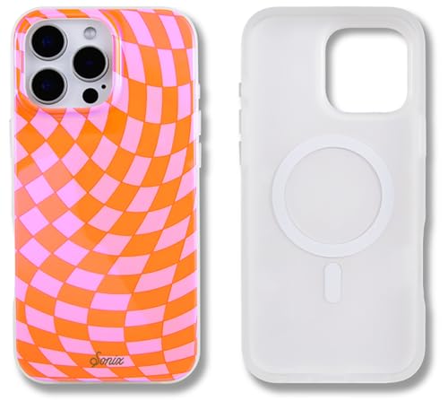Sonix Schutzhülle für iPhone 16 Pro Max, kompatibel mit MagSafe, 3 m Fallgetestet, Checkmate Pink Sonix Schutzhülle für iPhone 16 Pro Max, kompatibel mit MagSafe, 3 m Fallgetestet, Checkmate Pink von Sonix