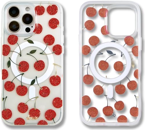 Sonix Schutzhülle für iPhone 16 Pro Max, MagSafe kompatibel, 3 m Falltest, Cherry On Top, TPU Material, Schlanker Stoßdämpfer, Kirsche oben Sonix Schutzhülle für iPhone 16 Pro Max, MagSafe kompatibel, 3 m Falltest, Cherry On Top, TPU Material, Schlanker Stoßdämpfer, Kirsche oben von Sonix