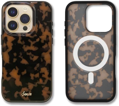 Sonix Schutzhülle für iPhone 16 Pro Max, kompatibel mit MagSafe, 3 m Falltest, Schildpattmuster, Braun Sonix Schutzhülle für iPhone 16 Pro Max, kompatibel mit MagSafe, 3 m Falltest, Schildpattmuster, Braun von Sonix