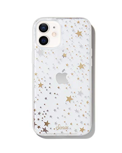Sonix Sternennacht Hülle für iPhone 12mini [10ft Drop Tested] Damen Schutzhülle Gold Silber Stern Klar Cover für Apple iPhone 12 Mini (296-0132-0011) von Sonix