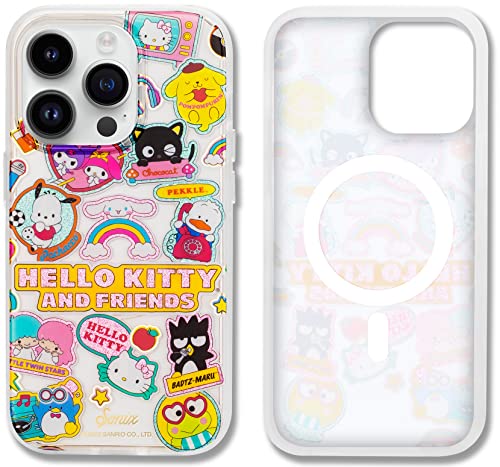 Sonix x Sanrio Hülle für iPhone 14 Pro | Kompatibel mit MagSafe | 3 m Fallgetestet | Hello Kitty und Freunde Aufkleber von Sonix