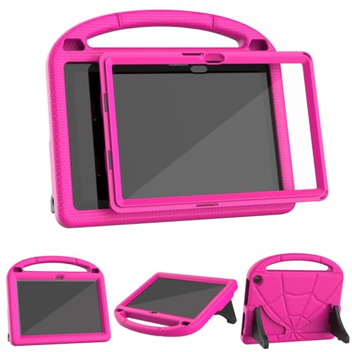 Sonlaryin Kinder-Schutzhülle für 10 Tablet, kinderfreundlich, leicht, 25,4 cm (10 Zoll), stoßfest, mit Griff, Ständer, Displayschutzfolie, 25,4 cm (10,1 Zoll), nicht passend für Xiaomi-Pad 25,4 cm (10 von Sonlaryin