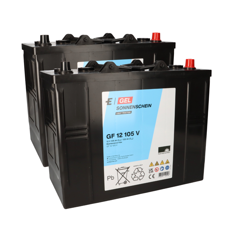 Ersatzakku 36V 3x GF 12 105V Arbeitsbühne Kärcher 105 Ah 5SHP-Gel Ersatzakku 36V 3x GF 12 105V Arbeitsbühne Kärcher 105 Ah 5SHP-Gel von Sonnenschein / Exide