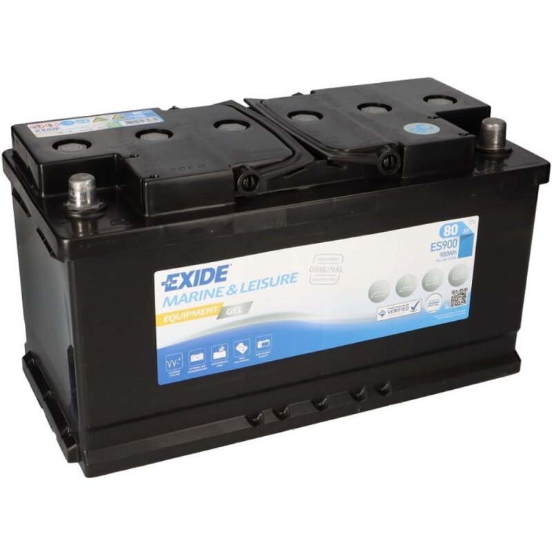 Exide Bleigel Akku ES 900 ersetzt G80 12V 80Ah Exide Bleigel Akku ES 900 ersetzt G80 12V 80Ah von Sonnenschein / Exide