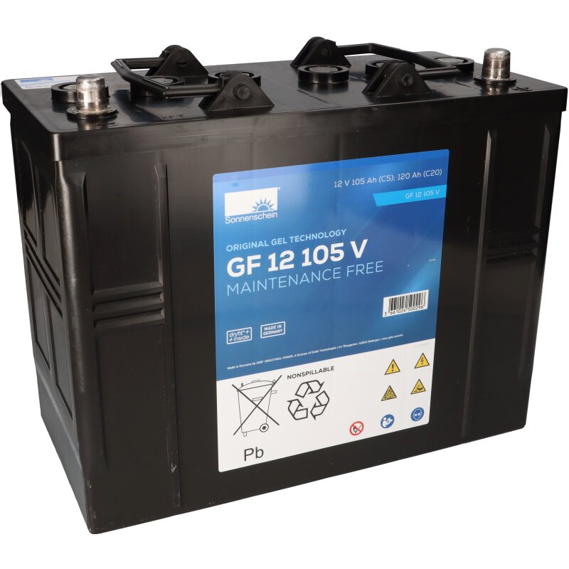 Exide Sonnenschein GF 12 105 V dryfit Blei Gel Antriebsbatterie 12V 105Ah (5h) VRLA von Sonnenschein / Exide