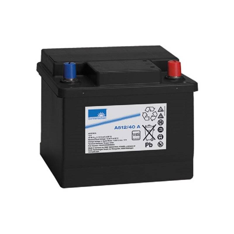 Sonnenschein Bleigel Akku 12V 40Ah Dryfit A512/40A VdS Zulassung von Sonnenschein / Exide