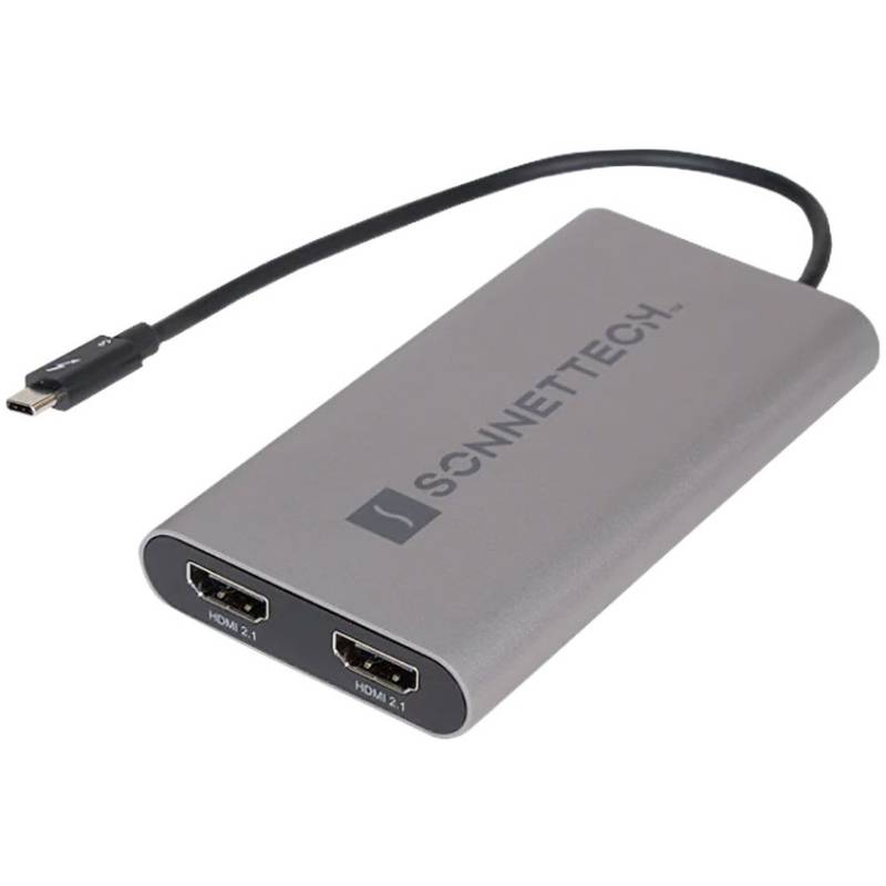 Adapter Thunderbolt 3 > Dual 4K HDMI 2.1 von Sonnet