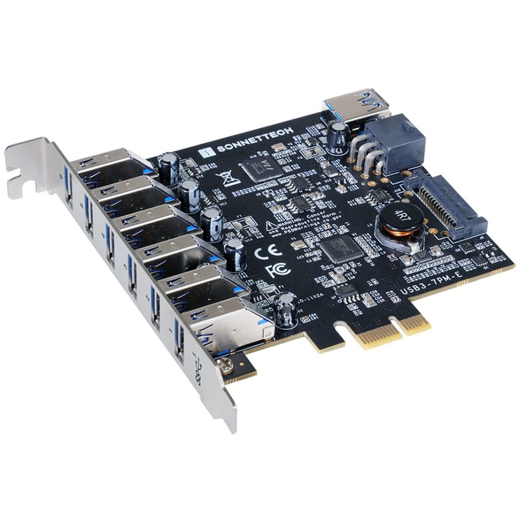 Allegro Type A USB 3.2 5Gbps 7-port PCIe Card, USB-Controller Allegro Type A USB 3.2 5Gbps 7-port PCIe Card, USB-Controller von Sonnet