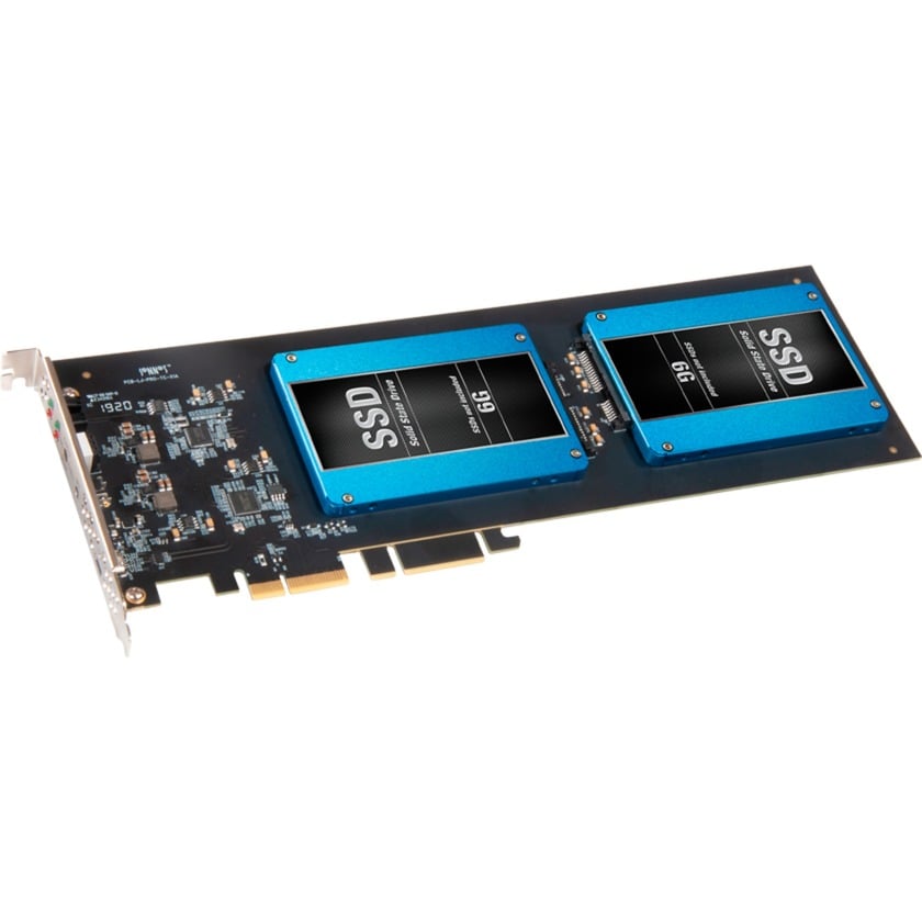 Fusion Dual 2.5-Inch SSD RAID, RAID-Karte Fusion Dual 2.5-Inch SSD RAID, RAID-Karte von Sonnet