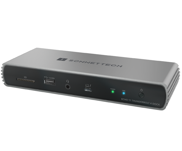 Sonnet Echo 11 - Dockingstation - Thunderbolt 4 - 3 x Thunderbolt - GigE Sonnet Echo 11 - Dockingstation - Thunderbolt 4 - 3 x Thunderbolt - GigE von Sonnet