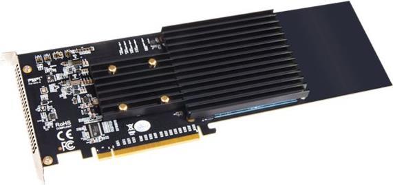 Sonnet Silent - Speichercontroller (RAID) - M.2 NVMe Card - RAID 0, JBOD - PCIe 3.0 x16 von Sonnet