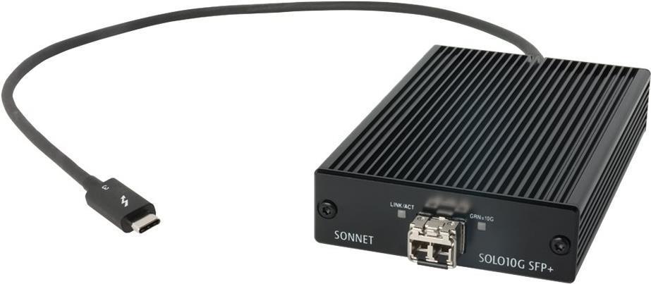 Sonnet Solo10G SFP+ - Thunderbolt 3 Edition - Netzwerkadapter - Thunderbolt 3 - 10GBase-SR x 1 Sonnet Solo10G SFP+ - Thunderbolt 3 Edition - Netzwerkadapter - Thunderbolt 3 - 10GBase-SR x 1 von Sonnet