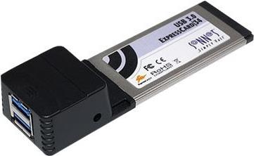 Sonnet USB3.0 ExpressCard 34 (2-ports, Win/Mac) (USB3-2PMA-E34) von Sonnet