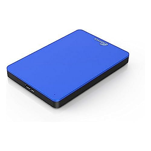 Sonnics 1TB Blau Externe tragbare Festplatte USB 3.0 super schnelle Übertragungsgeschwindigkeit für den Einsatz mit Windows PC,Mac, Xbox ONE und PS4 Fat32 von Sonnics