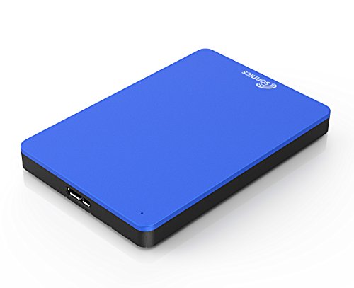 Sonnics 320GB Blau Externe tragbare Festplatte USB 3.0 super schnelle Übertragungsgeschwindigkeit für den Einsatz mit Windows PC,Mac, Xbox ONE und PS4 Fat32 von Sonnics