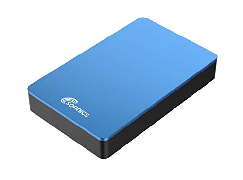 Sonnics 4TB Blau Externe Desktop-Festplatte, USB 3.0 kompatibel mit Windows PC, MAC, Smart TV, Xbox One und PS4 von Sonnics