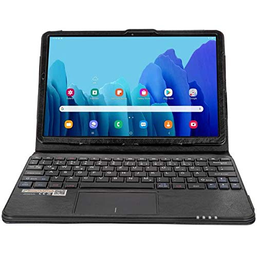 MQ für Galaxy Tab S7 11' - Bluetooth Tastatur Tasche mit Multifunktions-Touchpad für Samsung Galaxy Tab S7 | Tastatur Hülle für Galaxy Tab S7 11 LTE SM-T875 WiFi T870 | Tastatur Deutsch QWERTZ von SonnyGoldTech
