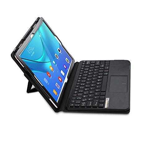MQ für Huawei MatePad Pro 10.8 - Bluetooth Tastatur Tasche mit Multifunktions-Touchpad für Huawei MatePad Pro | Tastatur Hülle für Huawei MatePad 10.8 und MatePad Pro 10.8 | Tastatur Deutsch QWERTZ von SonnyGoldTech
