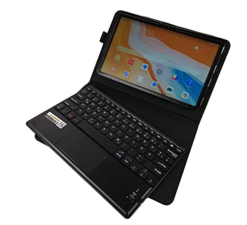 SonnyGoldTech MQ für Huawei MatePad 10.4 - Bluetooth Tastatur Tasche mit Multifunktions-Touchpad für Huawei MatePad | Tastatur Hülle für Huawei MatePad 10.4 | Tastatur Deutsch QWERTZ von SonnyGoldTech
