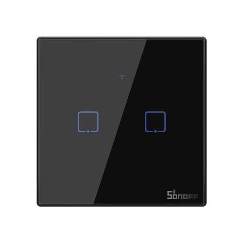 Smart Switch WiFi + RF 433 Sonoff T3 EU TX (2-Channel) von Sonoff