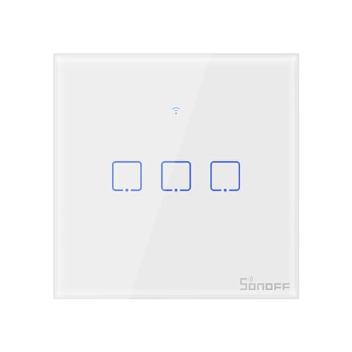 Sonoff Wi-Fi Wandschalter T1EU3C-TX von Sonoff