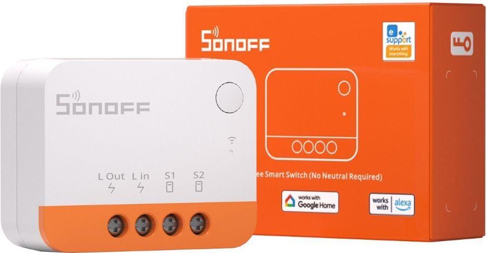 Sonoff ZigBee - Verkabelt & Kabellos - ZigBee - Orange - Weiß - 2400 MHz - Indoor - Polycarbonat (PC) (ZBMINIL2) von Sonoff