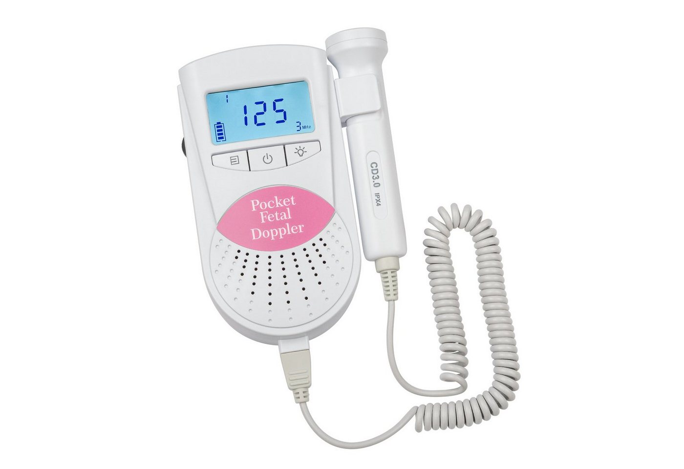 Sonoline Babyphone Sonoline B Fetal Doppler pink mit 3MHz Sonde von Sonoline