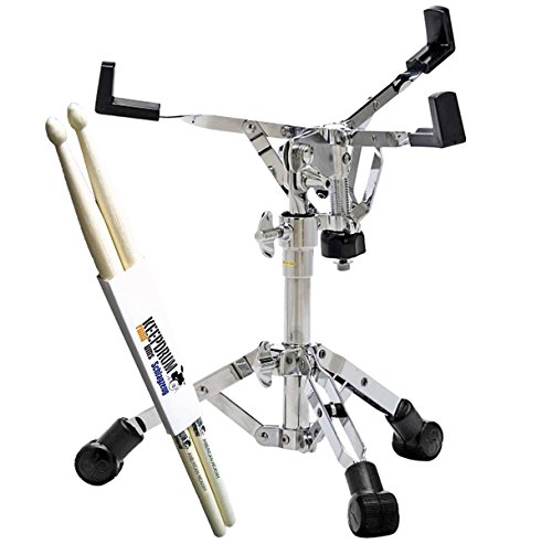 Sonor SS XS 2000 Snare Drum Ständer Low extra niedrig + keepdrum Drumsticks 1 Paar von Sonor