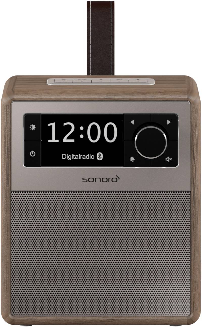 Easy Kofferradio walnuss von Sonoro