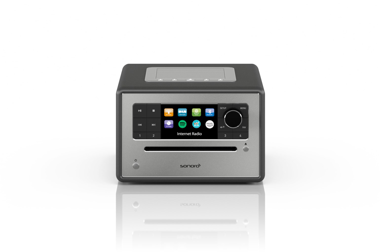 Elite CD/Radio-System matt graphit Elite CD/Radio-System matt graphit von Sonoro