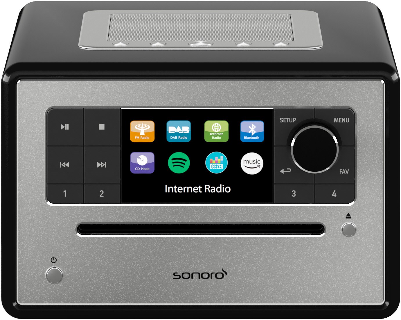 Elite CD/Radio-System schwarz Elite CD/Radio-System schwarz von Sonoro
