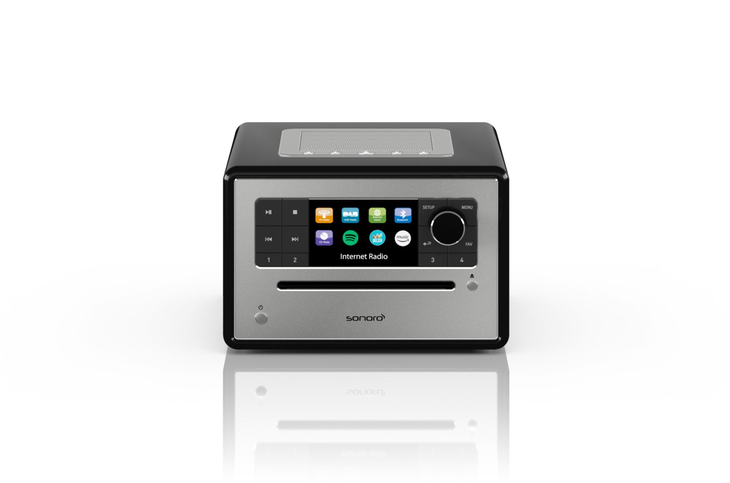 Elite CD/Radio-System schwarz Elite CD/Radio-System schwarz von Sonoro